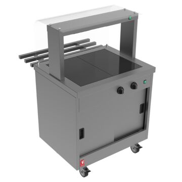 Falcon FC2-T Two Hot Top Servery with Trayslide