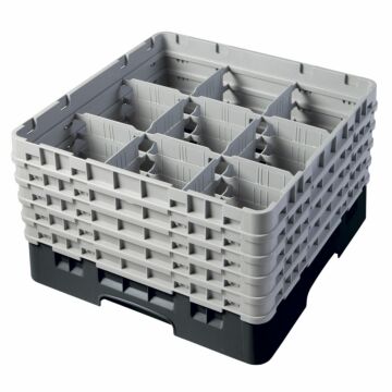Cambro 9S958 9 Compartment Camrack- 257mm Height
