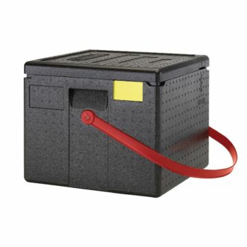 Cambro EPPZ35175RST110 Top Loading 4 Pizza Red Strap