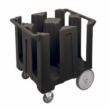 Cambro DC1225110 Black Non-Adjustable Dish Caddy