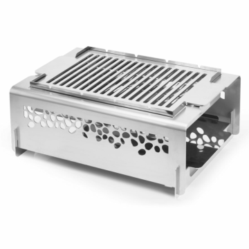 Pujadas 85200 Stainless Steel Tabletop Finishing BBQ