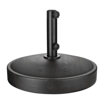 Bolero FS158 Black Parasol Concrete Base with 48/38mm Adaptor