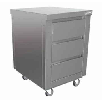 Parry Flexi-Serve FS-DU3900 Three drawer unit with plain top
