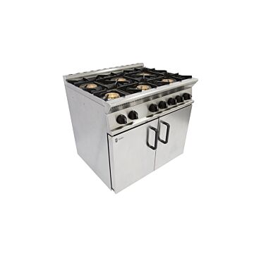 Parry GB6 Natural Gas 6 Burner Range Cooker