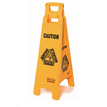Rubbermaid GG990 Multilingual Wet Floor Safety Sign