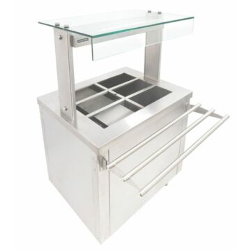 Parry Flexi-Serve FS-HBPACK800 Hot cupboard with dry bain marie top