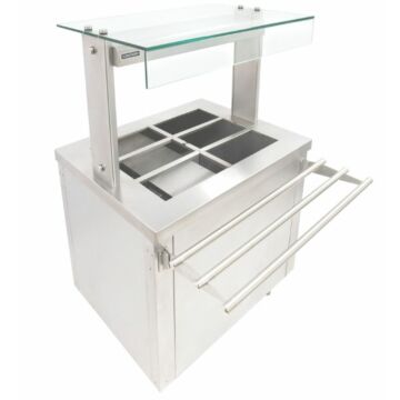 Parry Flexi-Serve FS-HBWPACK800 Hot cupboard with wet bain marie top
