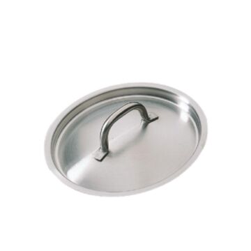 Matfer Bourgeat K830 Stainless Steel Saucepan Lid 140mm Diameter