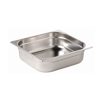 Vogue Stainless Steel Gastronorm Pan - 1/2 Size