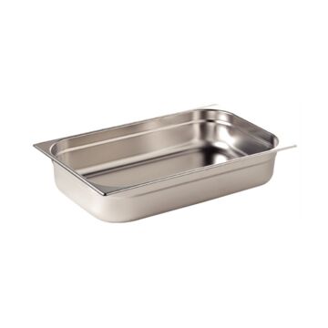 Vogue Stainless Steel Gastronorm Pan - 1/1 Size