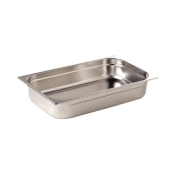 Vogue Stainless Steel Gastronorm Pan - 1/1 Size