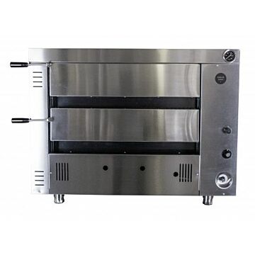 KK Cooking 4+4 Gas Pizza Oven With Stand