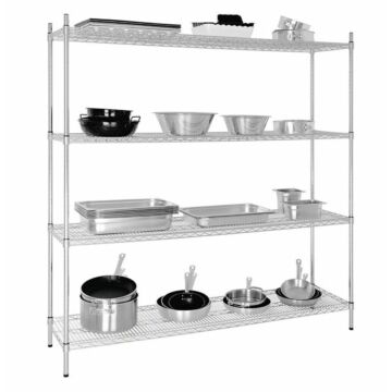 4 Tier Wire Shelving Kit - L939