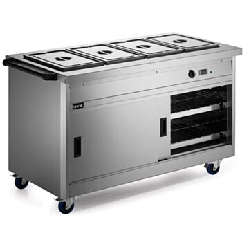 Lincat P8B4PT Bain Marie Top Pass Through Hot Cupboard