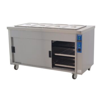 Moffat DR405 Bain Marie Top Eco Hot Cupboard Heavy Duty HB4