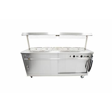 Parry MSB18G Bain Marie Top Hot Cupboard With Gantry