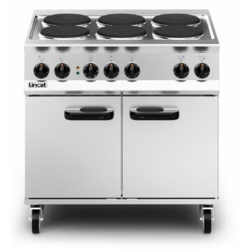 Lincat OE8008 / OE8016 Opus 800 6 Plate Electric Oven Range