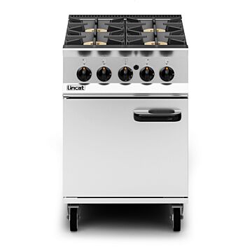 Lincat OG8001 Opus 800 4 Burner Gas Range Oven