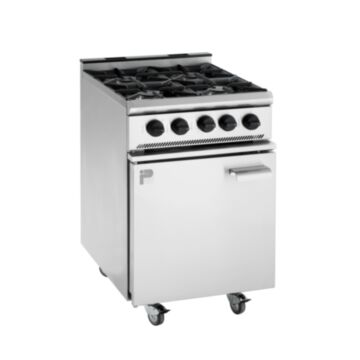 Parry P4BO / P4BOP 4 Burner Gas Range Oven