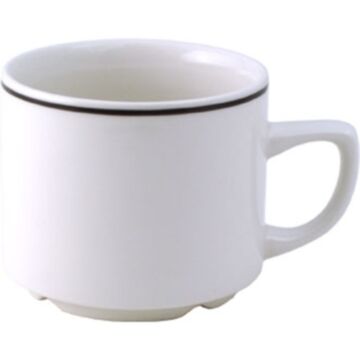 Churchill P680 Black Line Maple Tea Cups