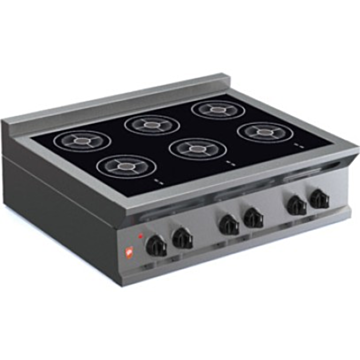Parry I6 6 Zone Light Duty Induction Hob