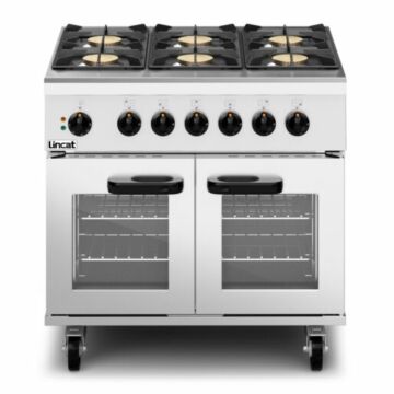 Lincat PHDR01 Phoenix Dual Fuel Free-standing Oven Range - 6 Zone