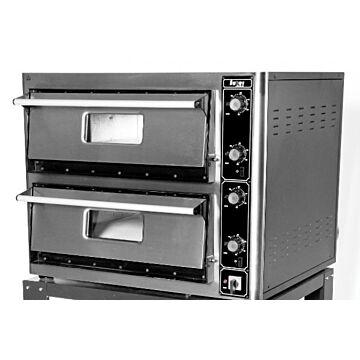 Super Pizza PO10268DETG Twin Deck Pizza Oven