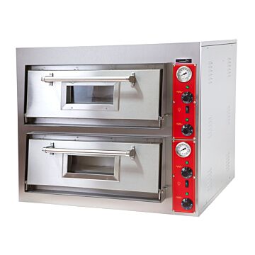Pantheon PO4+4 Twin Deck Pizza Oven