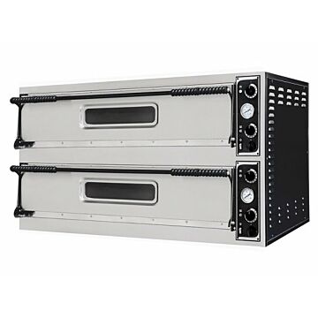 Prisma XL22LEU Slimline Twin Deck Electric Pizza Oven