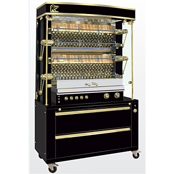 Rotisol ROT-1375 Grandes Flammes Olympia Lux Gas Chicken Rotisserie