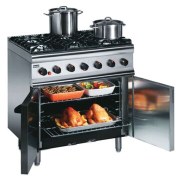 Lincat SLR9 Silverlink 600 6 Burner Gas Range Oven