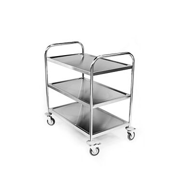 Cater Kitchen SS3TDT Stainless Steel Trolley