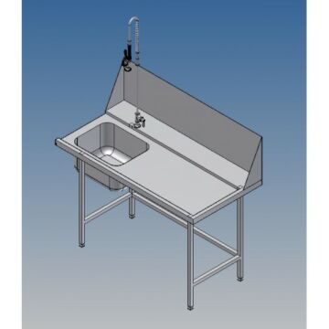 Classeq Sink Right Hand Entry Table - 1500mm