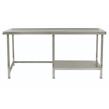 Parry Stainless Steel Wall Table Half Undershelf 500mm Depth