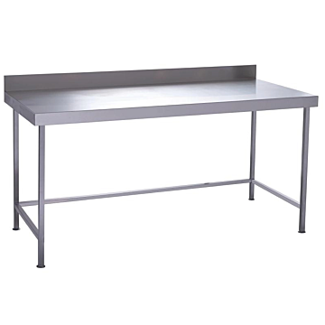 Parry TABN650W Stainless Steel Wall Table with Void