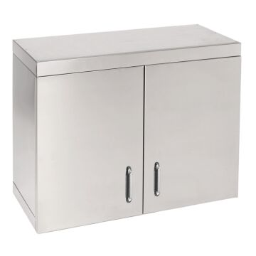 Parry Stainless Steel Hinged Wall Cupboard