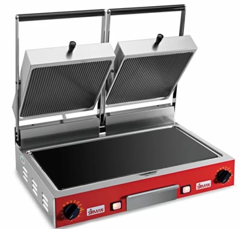 ceramic glass contact grill