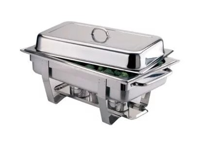 chafing dish with food
