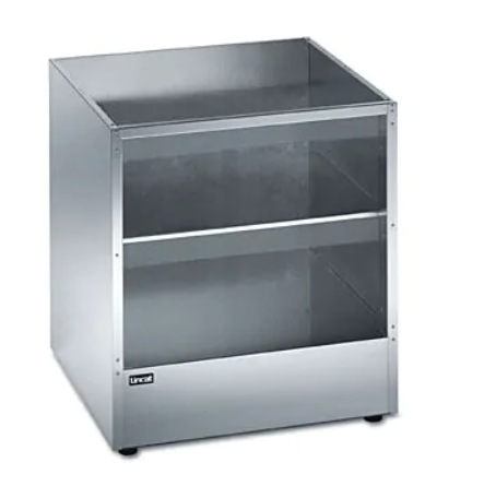Lincat stainless steel open top pedestal with open front floor stand