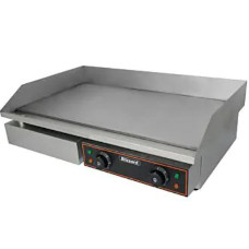 double plate griddle with smooth cooking surface